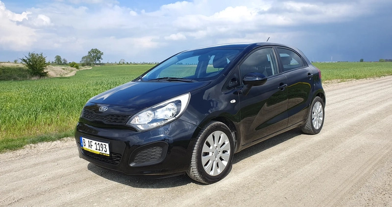 Kia Rio cena 23999 przebieg: 149850, rok produkcji 2012 z Trzciel małe 466